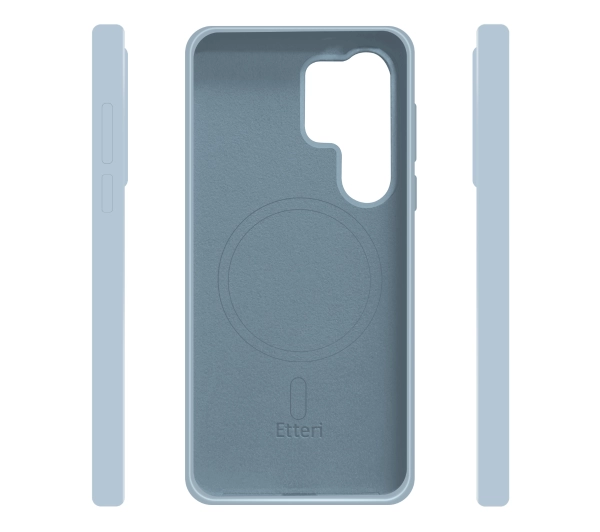 Etteri Silicone Case do Galaxy S25 Ultra Niebieski